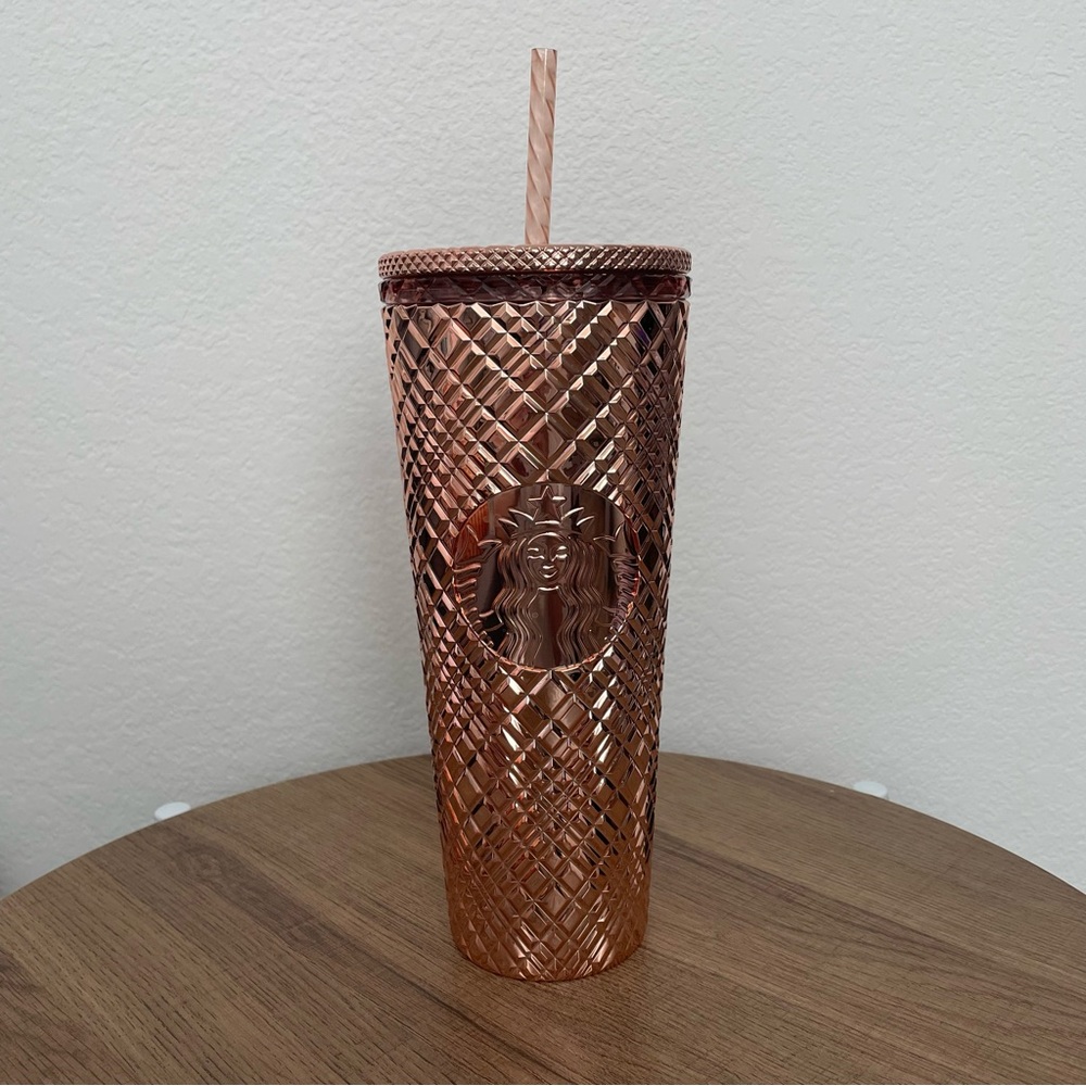 Starbucks | Copper Textured Tumbler with Straw 24 oz